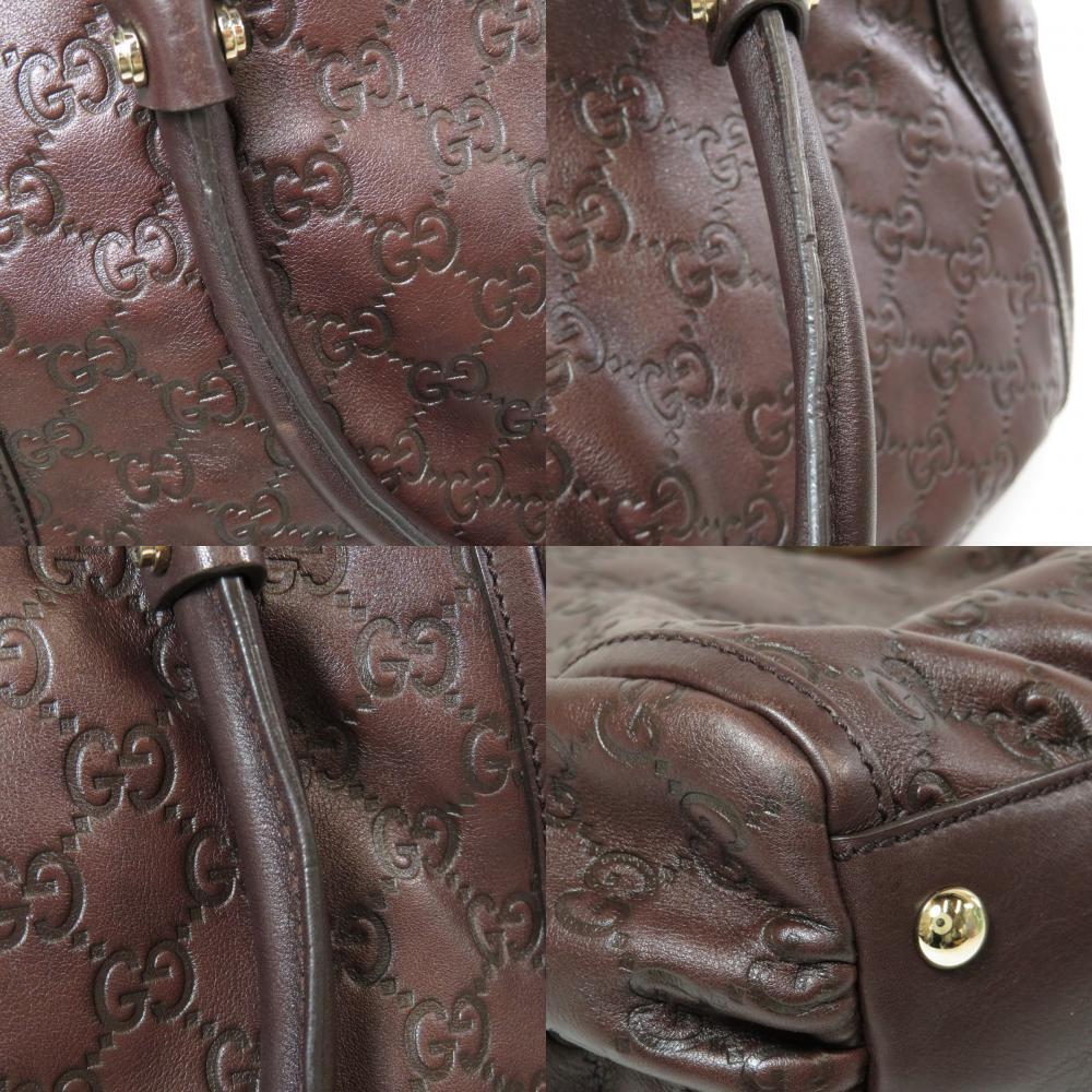 Gucci Guccissima Leather D Ring Abbey Tote brown - Picture 9 of 11